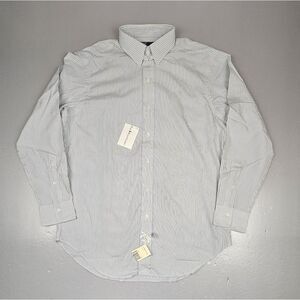 Polo Ralph Lauren Button Up Shirt‎ Mens Size 15 1/2-33 (Med). Striped Longsleeve